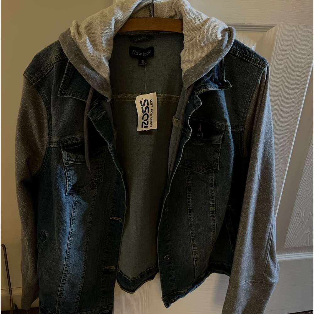 Jean jacket size 3x